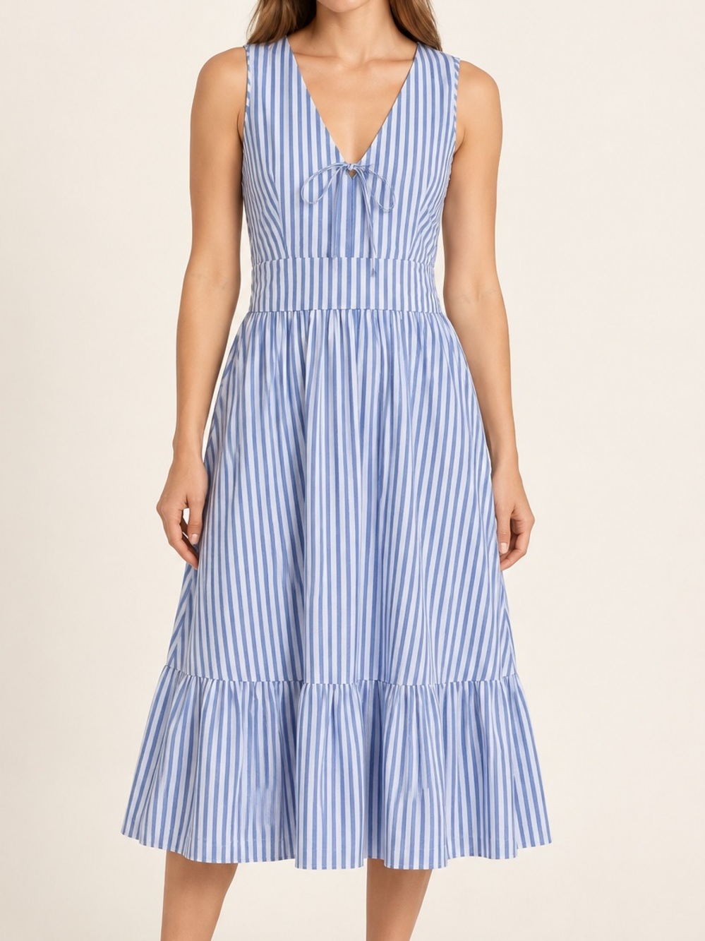 Love the Label Rosanna Striped Maxi Dress Sz. M